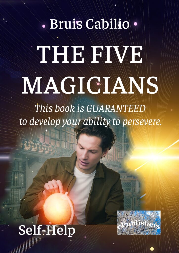Book cover for The Five Magicians. Self-help